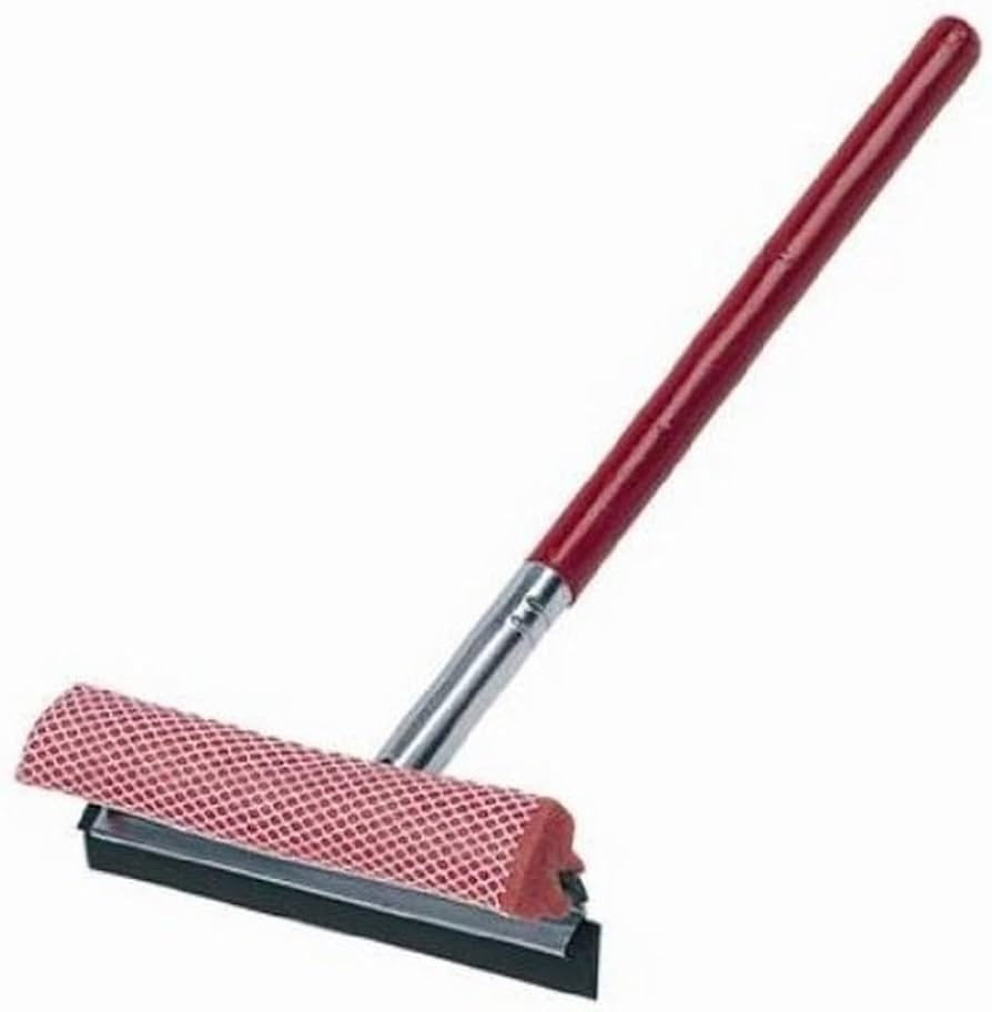SQUEEGE WITH WOOD HANDLE